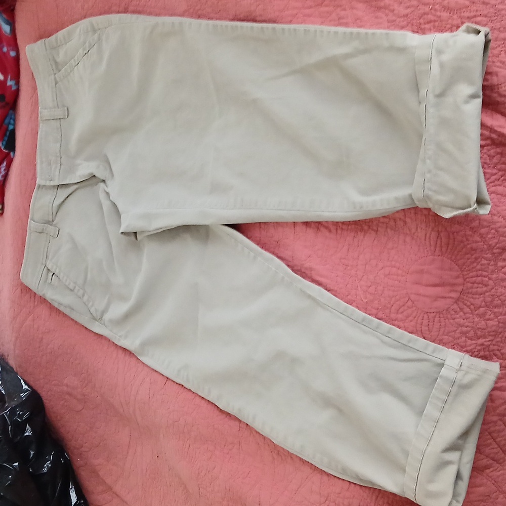 LIZ CLAIBORNE Stylish Light Tan Pants